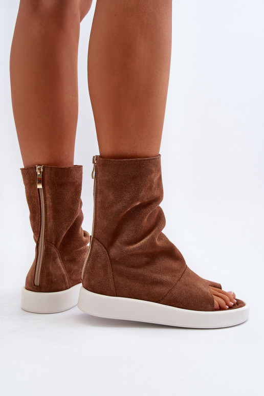 Zazoo 3441 Sieviešu basenesCholeInka brūnas krāsas Zazoo 3441 Sieviešu basenesCholeInka brūnas krāsas