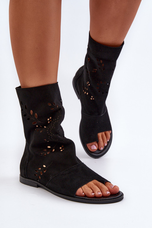 Zazoo 3437 Sieviešu Zamšādas basenes ar stulmu Uz pili melnas krāsas Zazoo 3437 Sieviešu Zamšādas basenes ar stulmu Uz pili melnas krāsas