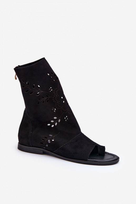 Zazoo 3437 Sieviešu Zamšādas basenes ar stulmu Uz pili melnas krāsas Zazoo 3437 Sieviešu Zamšādas basenes ar stulmu Uz pili melnas krāsas