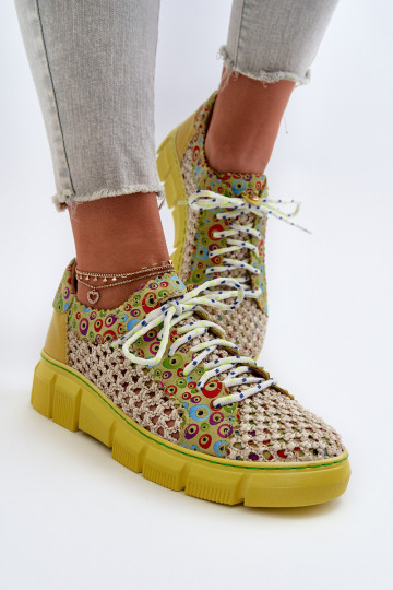 Sieviešu Āda apavi Tā irciejka 05850-09 Laims