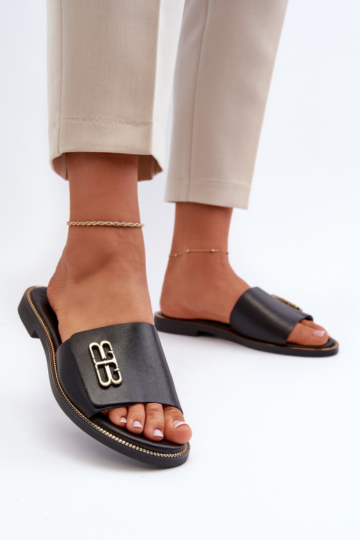 Zazoo 40384 Eleganta stila Čibas no dabīgas ādas Sieviešu melnas krāsas Zazoo 40384 Eleganta stila Čibas no dabīgas ādas Sieviešu melnas krāsas