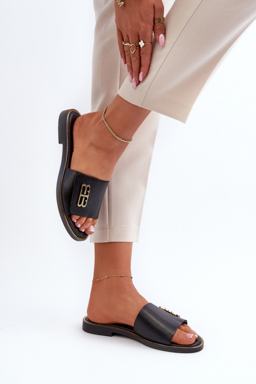 Zazoo 40384 Eleganta stila Čibas no dabīgas ādas Sieviešu melnas krāsas Zazoo 40384 Eleganta stila Čibas no dabīgas ādas Sieviešu melnas krāsas