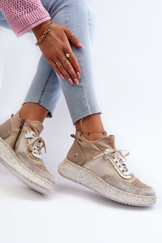 zamšādas apavi Sieviešu Tā irciejka 06405-04 smilšu krāsas zamšādas apavi Sieviešu Tā irciejka 06405-04 smilšu krāsas