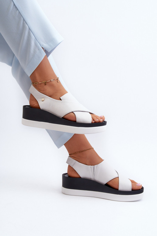 Zazoo 40256 Āda ar platformus basenes baltas krāsas Zazoo 40256 Āda ar platformus basenes baltas krāsas