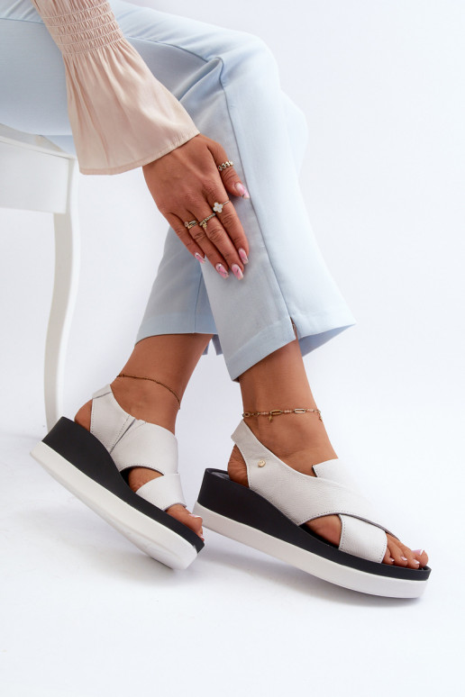 Zazoo 40256 Āda ar platformus basenes baltas krāsas Zazoo 40256 Āda ar platformus basenes baltas krāsas