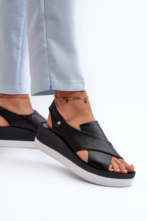 Zazoo 40256 Āda ar platformus basenes melnas krāsas Zazoo 40256 Āda ar platformus basenes melnas krāsas