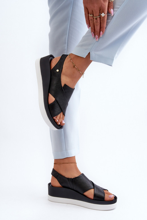 Zazoo 40256 Āda ar platformus basenes melnas krāsas Zazoo 40256 Āda ar platformus basenes melnas krāsas