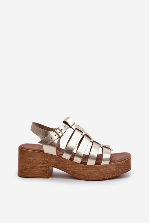 Zazoo 40410 Sieviešu basenes Sieviešu Zelta krāsas Zazoo 40410 Sieviešu basenes Sieviešu Zelta krāsas