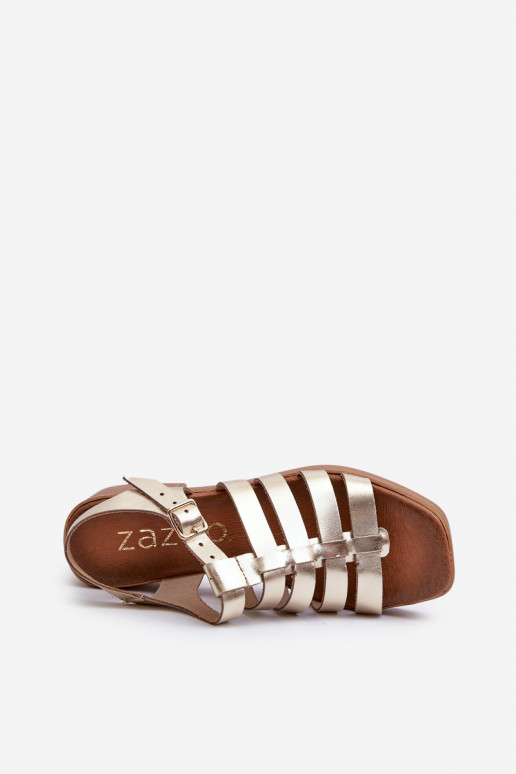 Zazoo 40410 Sieviešu basenes Sieviešu Zelta krāsas Zazoo 40410 Sieviešu basenes Sieviešu Zelta krāsas