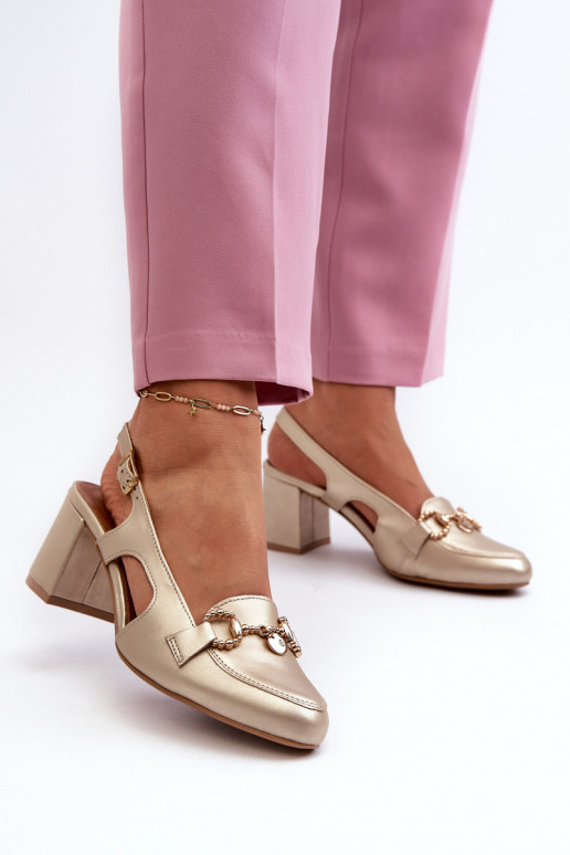 Sieviešu basenes Tā irciejka 06419-25 Zelta krāsas Sieviešu basenes Tā irciejka 06419-25 Zelta krāsas