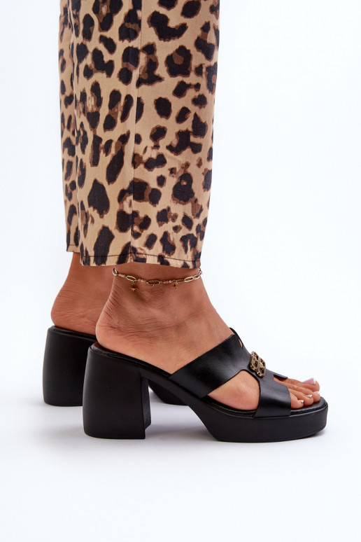 Zazoo 40419 Čibas no dabīgas ādas Sieviešu Ar izgriezumiem Un Dekorācija melnas krāsas Zazoo 40419 Čibas no dabīgas ādas Sieviešu Ar izgriezumiem Un Dekorācija melnas krāsas