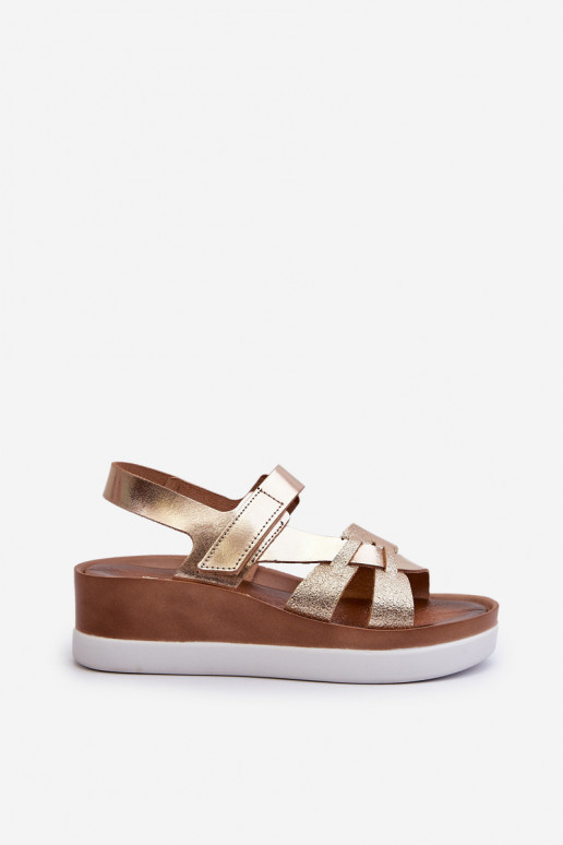 Zazoo 40397 Sieviešu Sieviešu basenes ar platformu Zelta krāsas Zazoo 40397 Sieviešu Sieviešu basenes ar platformu Zelta krāsas