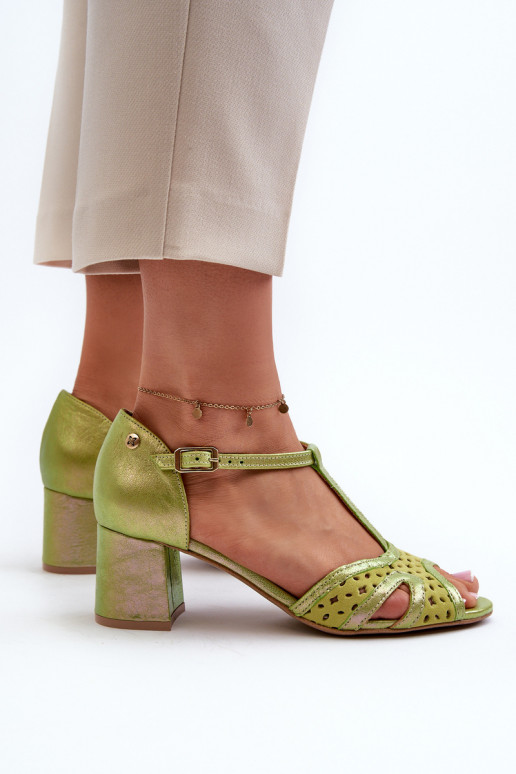 sandales Āda Sieviešu ar papēdi Tā irciejka 06551-09 Laims sandales Āda Sieviešu ar papēdi Tā irciejka 06551-09 Laims