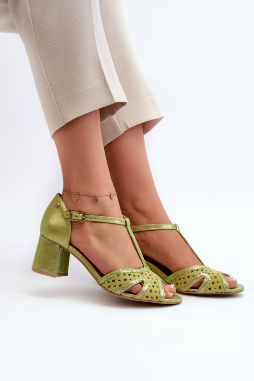 sandales Āda Sieviešu ar papēdi Tā irciejka 06551-09 Laims sandales Āda Sieviešu ar papēdi Tā irciejka 06551-09 Laims