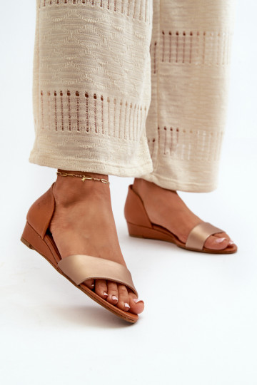 Sieviešu basenes Tā irciejka 1971-68 brūnas krāsas-Zelta krāsas