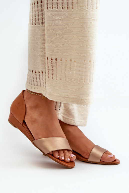 Sieviešu basenes Tā irciejka 1971-68 brūnas krāsas-Zelta krāsas