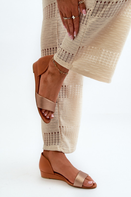 Sieviešu basenes Tā irciejka 1971-68 brūnas krāsas-Zelta krāsas