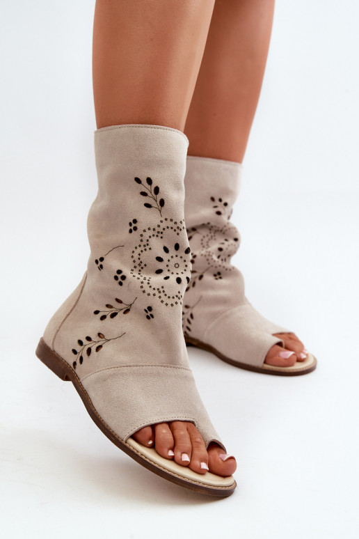 Zazoo 3437 Sieviešu Zamšādas basenes ar stulmu Uz pili Ziloņkaula krāsas Zazoo 3437 Sieviešu Zamšādas basenes ar stulmu Uz pili Ziloņkaula krāsas