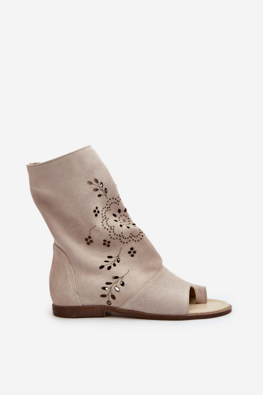 Zazoo 3437 Sieviešu Zamšādas basenes ar stulmu Uz pili Ziloņkaula krāsas Zazoo 3437 Sieviešu Zamšādas basenes ar stulmu Uz pili Ziloņkaula krāsas