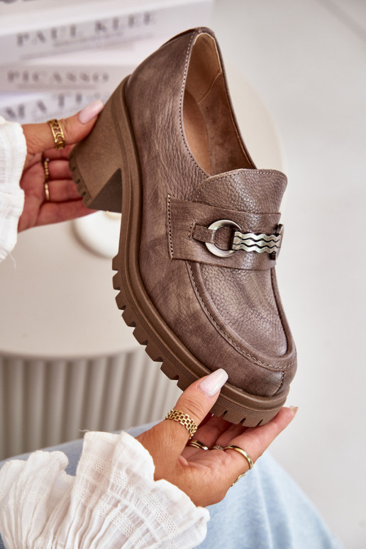 Zazoo 20175 apavi Sieviešu ar papēdi Dabīgas ādas smilšu krāsas Zazoo 20175 apavi Sieviešu ar papēdi Dabīgas ādas smilšu krāsas