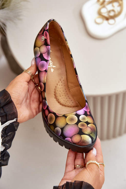 Āda Kurpes ar papēdi Tā irciejka 02629-39 Dažādu krāsu Āda Kurpes ar papēdi Tā irciejka 02629-39 Dažādu krāsu