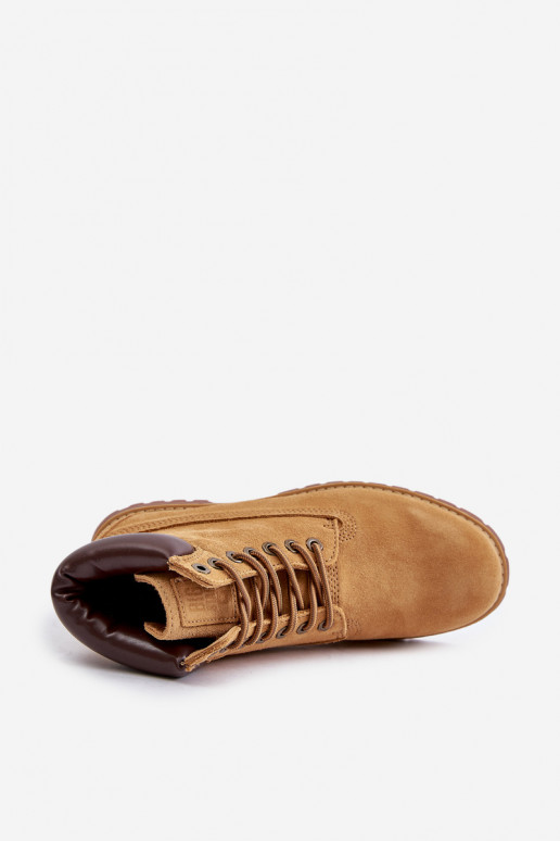 zamšādas siltināti apavi Vīriešiem Big Star OO174136 HI-POLY SYSTEM brūnas krāsas zamšādas siltināti apavi Vīriešiem Big Star OO174136 HI-POLY SYSTEM brūnas krāsas