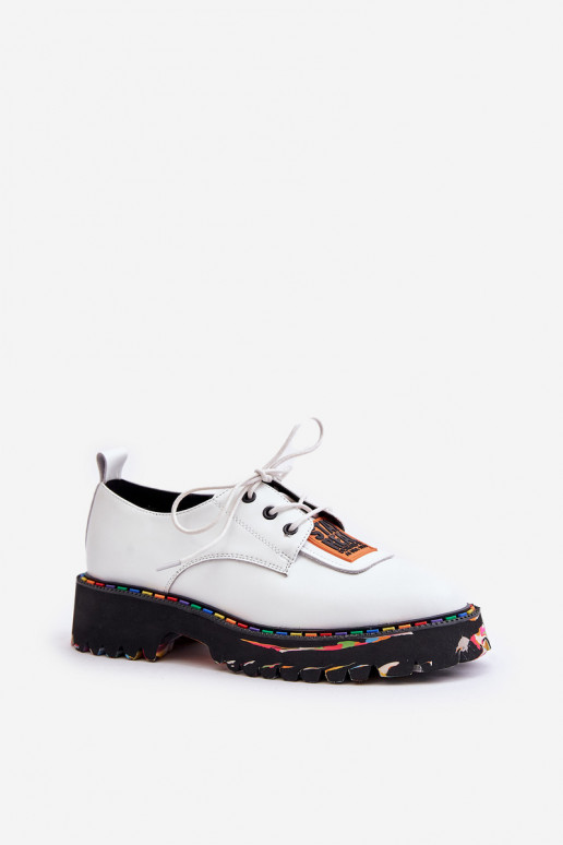 Āda apavi Sieviešu šņorējami Artiker 55C0500 baltas krāsas