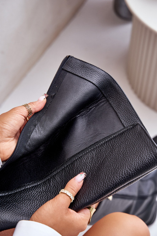 Āda sieviešu garie zābaki Teļa vidus Uz pili Ļevskis 3616 melnas krāsas