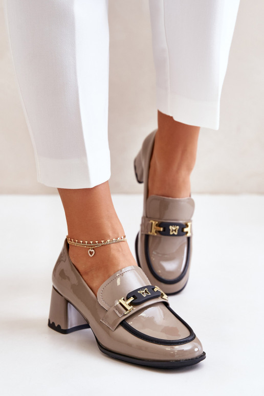 Laque apavi Sieviešu ar papēdi ar ornamentiem Artiker 55C1054 smilšu krāsas Laque apavi Sieviešu ar papēdi ar ornamentiem Artiker 55C1054 smilšu krāsas