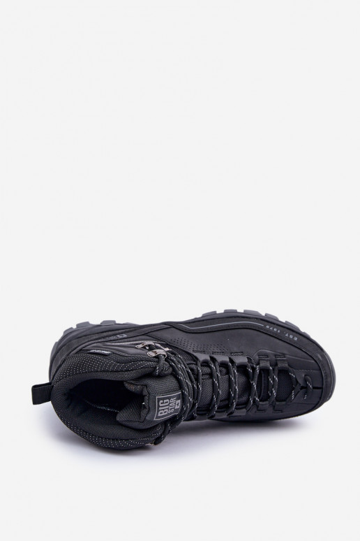 pārgājienu zābaki Vīriešiem Big Star OO174341 melnas krāsas