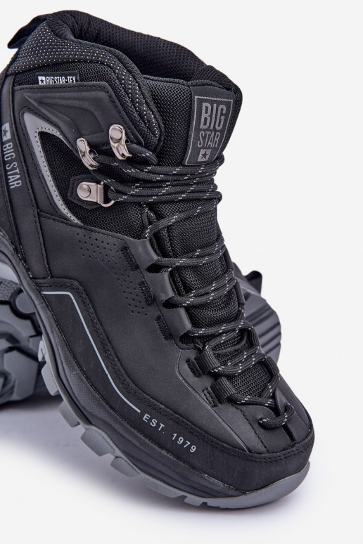 pārgājienu zābaki Vīriešiem Big Star OO174341 melnas krāsas