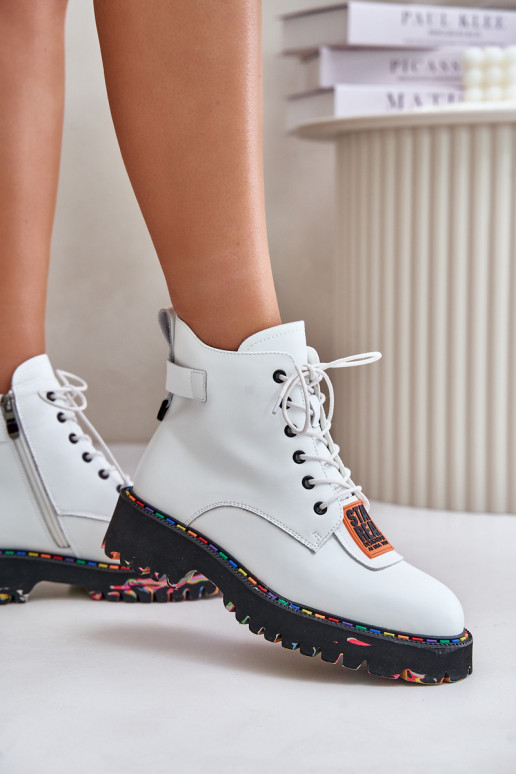 Āda Sieviešu puszābaki apavi Sieviešu Uz pili Artiker 55C0515 baltas krāsas