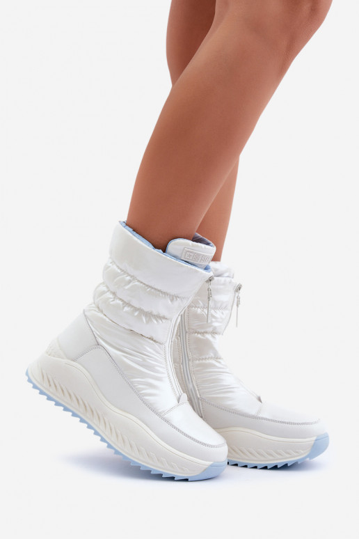 sniega apavi Sieviešu Big Star OO274A396 baltas krāsas sniega apavi Sieviešu Big Star OO274A396 baltas krāsas