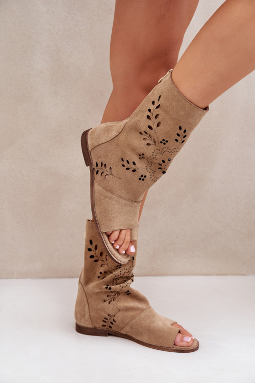 Zazoo 3437 Sieviešu Zamšādas basenes ar stulmu Uz pili smilšu krāsas Zazoo 3437 Sieviešu Zamšādas basenes ar stulmu Uz pili smilšu krāsas