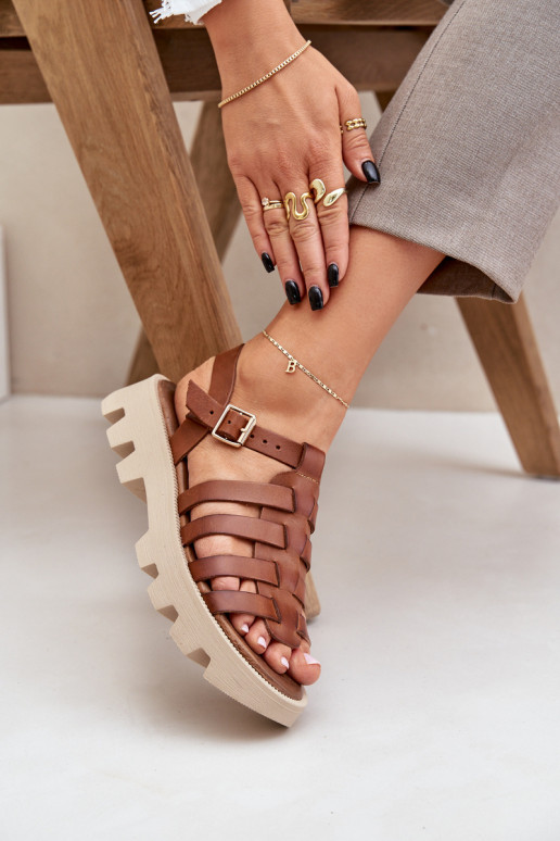 Sieviešu basenes Sieviešu Zazoo 3695 brūnas krāsas Sieviešu basenes Sieviešu Zazoo 3695 brūnas krāsas