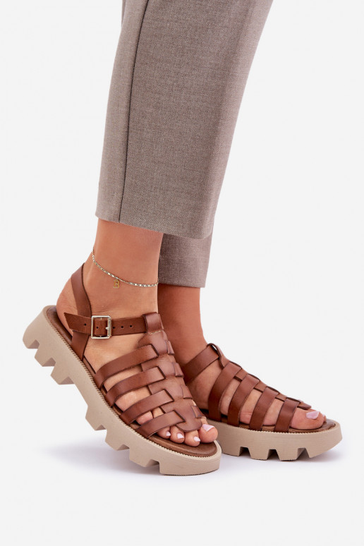 Sieviešu basenes Sieviešu Zazoo 3695 brūnas krāsas Sieviešu basenes Sieviešu Zazoo 3695 brūnas krāsas