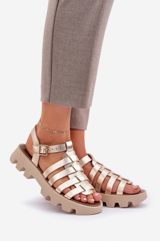 Sieviešu basenes Sieviešu Zazoo 3695 Zelta krāsas Sieviešu basenes Sieviešu Zazoo 3695 Zelta krāsas