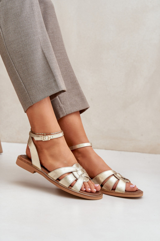 Sieviešu basenes Sieviešu ar platiem papēžiem Zazoo 3688 Zelta krāsas Sieviešu basenes Sieviešu ar platiem papēžiem Zazoo 3688 Zelta krāsas