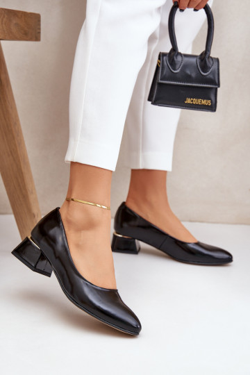 Āda Kurpes Ļevskis 3118 melnas krāsas 2