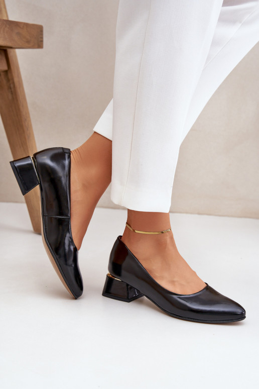 Āda Kurpes Ļevskis 3118 melnas krāsas Āda Kurpes Ļevskis 3118 melnas krāsas