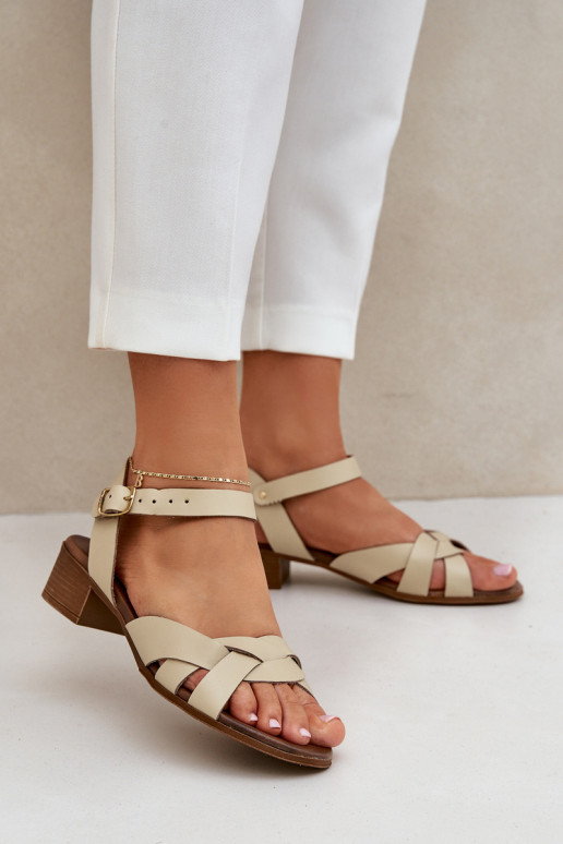 Sieviešu basenes Ieslēgts Delikātsm Obcasie Zazoo 40372 Ziloņkaula krāsas Sieviešu basenes Ieslēgts Delikātsm Obcasie Zazoo 40372 Ziloņkaula krāsas