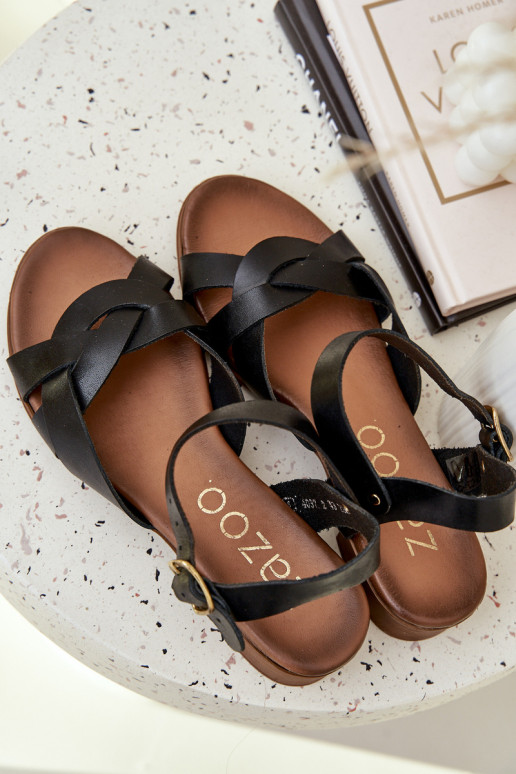 Sieviešu basenes Ieslēgts Delikātsm Obcasie Zazoo 40372 melnas krāsas Sieviešu basenes Ieslēgts Delikātsm Obcasie Zazoo 40372 melnas krāsas