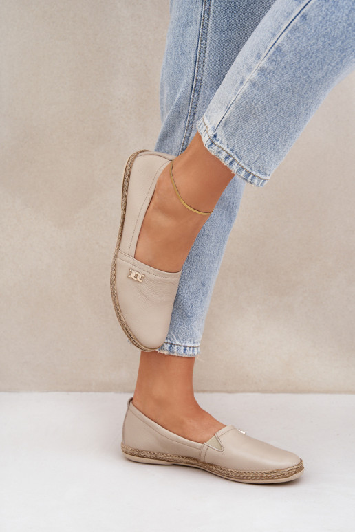 Eleganta stila Espadrilles Sieviešu Zazoo 10177 smilšu krāsas Eleganta stila Espadrilles Sieviešu Zazoo 10177 smilšu krāsas