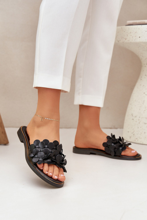 Zazoo 40381 Sieviešu Čibas no dabīgas ādas ar platiem papēžiem melnas krāsas Zazoo 40381 Sieviešu Čibas no dabīgas ādas ar platiem papēžiem melnas krāsas