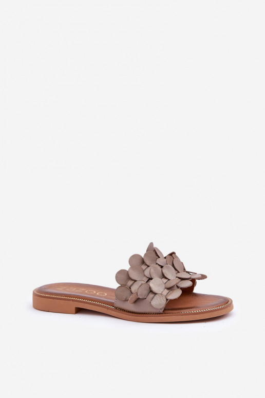 Zazoo 40381 Sieviešu Čibas no dabīgas ādas ar platiem papēžiem Brūnas krāsas Zazoo 40381 Sieviešu Čibas no dabīgas ādas ar platiem papēžiem Brūnas krāsas