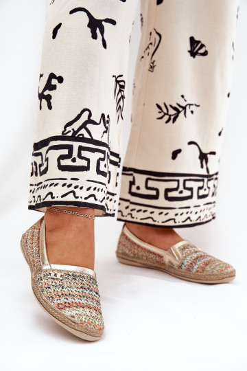 Eleganta stila ādas espadrilles ar pinumiem Zazoo 10178 dažādās krāsās 2