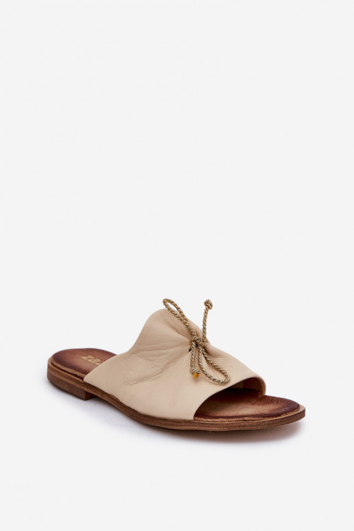 Zazoo 2659 Čibas no dabīgas ādas Sieviešu smilšu krāsas Zazoo 2659 Čibas no dabīgas ādas Sieviešu smilšu krāsas