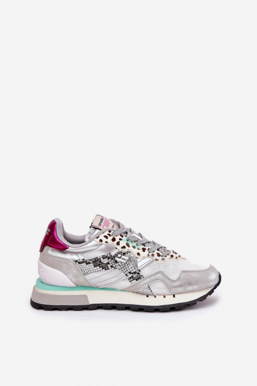 Sneakers modeļa apavi sporta apavi Sieviešu D.Franklin DFSH378006 Sudraba krāsas Sneakers modeļa apavi sporta apavi Sieviešu D.Franklin DFSH378006 Sudraba krāsas