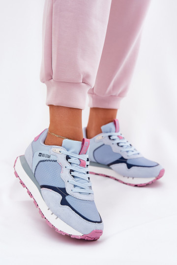 zamšādas Gaisma sporta apavi Sieviešu Big Star RR274236 HI-POLY SYSTEM Zilas krāsas