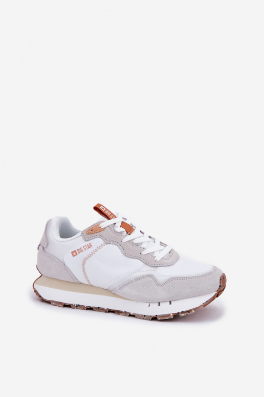 zamšādas Gaisma sporta apavi Sieviešu Big Star RR274235 HI-POLY SYSTEM smilšu krāsas zamšādas Gaisma sporta apavi Sieviešu Big Star RR274235 HI-POLY SYSTEM smilšu krāsas